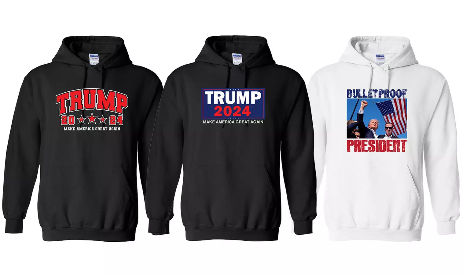 Men's Trump Presidential Pullover Hoodie (S-2XL)