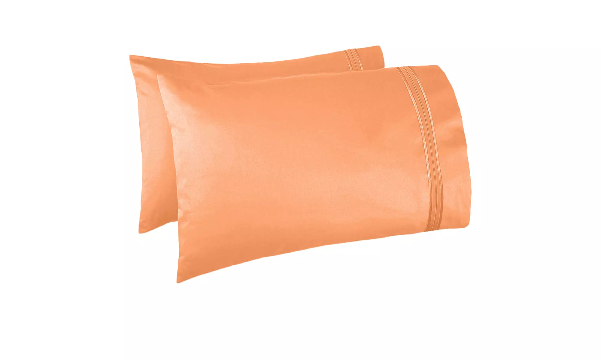 Clara Clark Soft Pillow Set of 2 - Double Brushed Microfiber Pillow Covers - Primary Image