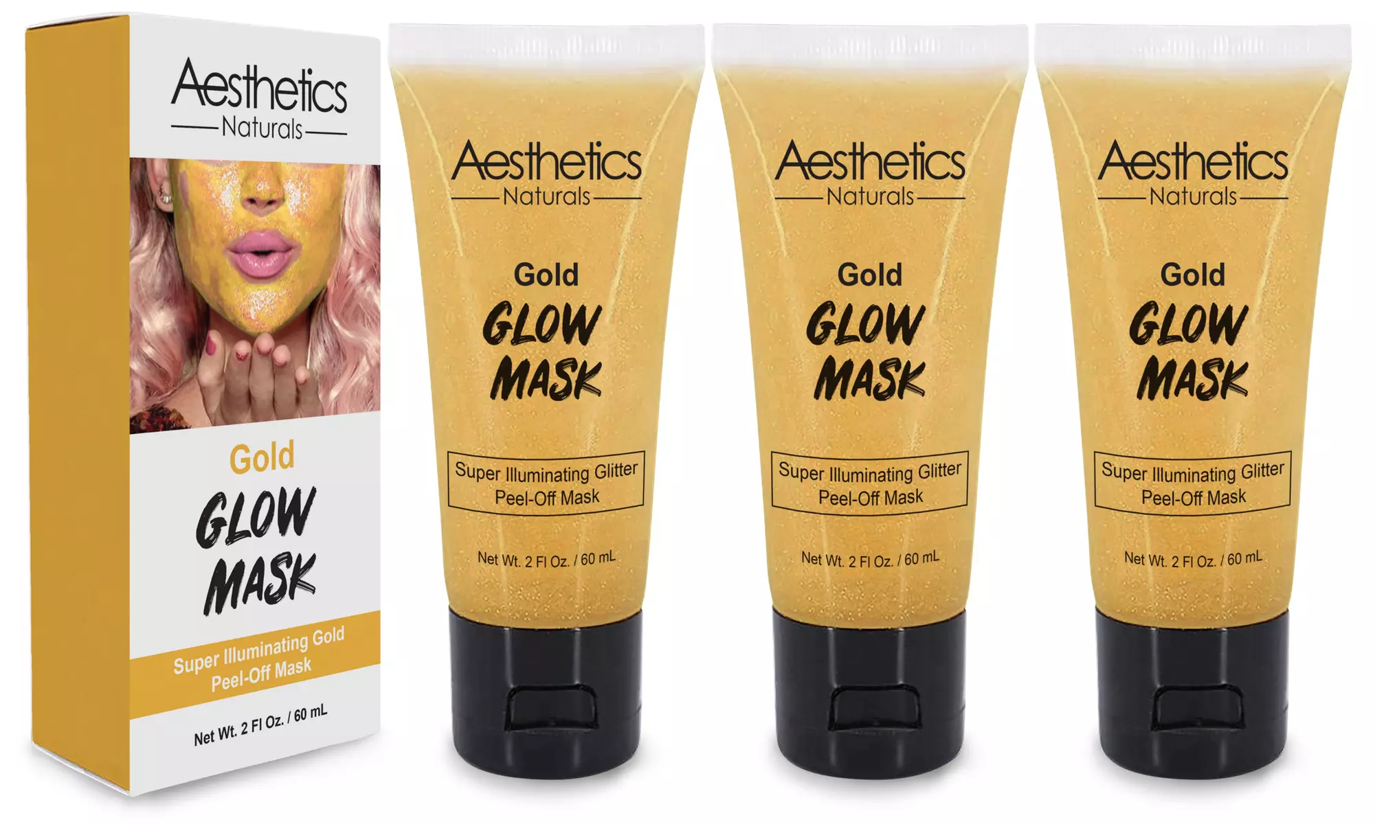 Aesthetics Peel-Off Facial Mask (1,2,3-Pack)