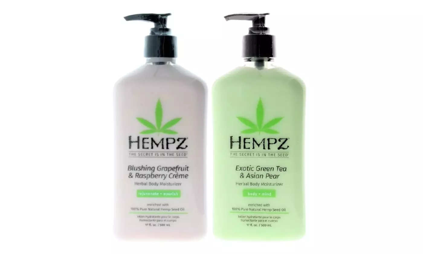 Hempz Green Tea & Asian Pear OR Blushing Grapefruit & Raspberry Body Moisturizer - Primary Image