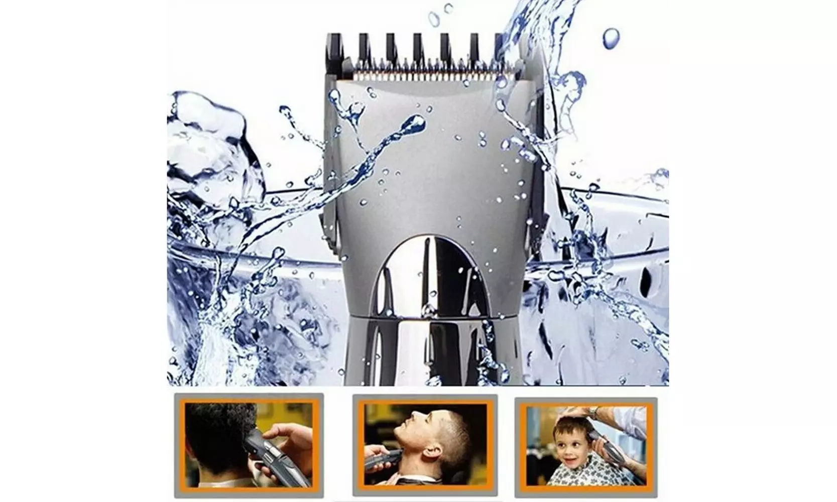 Cordless Men's Beard Trimmer With Precision Dial Personal Grooming Set for Men  - Second Medium