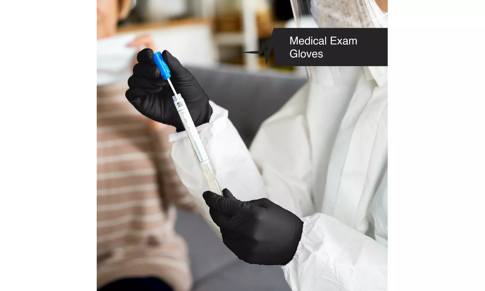 Fifth Pulse Nitrile Exam Latex Free & Powder Free Gloves - Box of 100