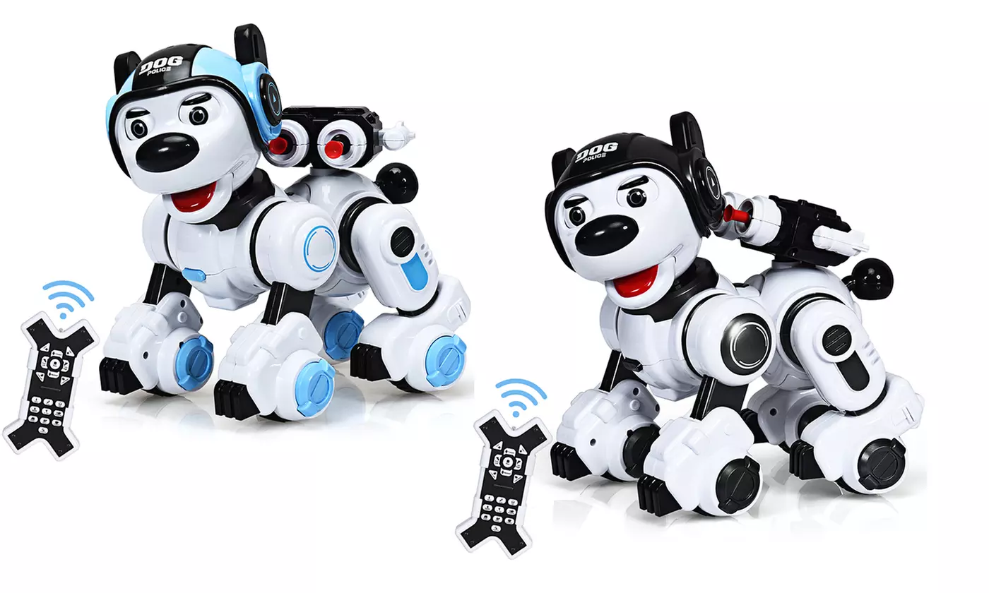 RC Robotic Dog Interactive Puppy Toy Programmable Robot Kid Christmas Gift - Primary Image