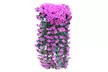 Hanging Flowers  Artificial Violet Flower Wall  Wisteria Basket Hanging - Second Medium