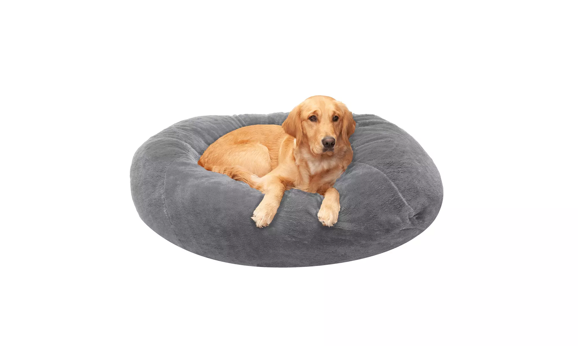 Furhaven Round Insulating Ball Pet Bed