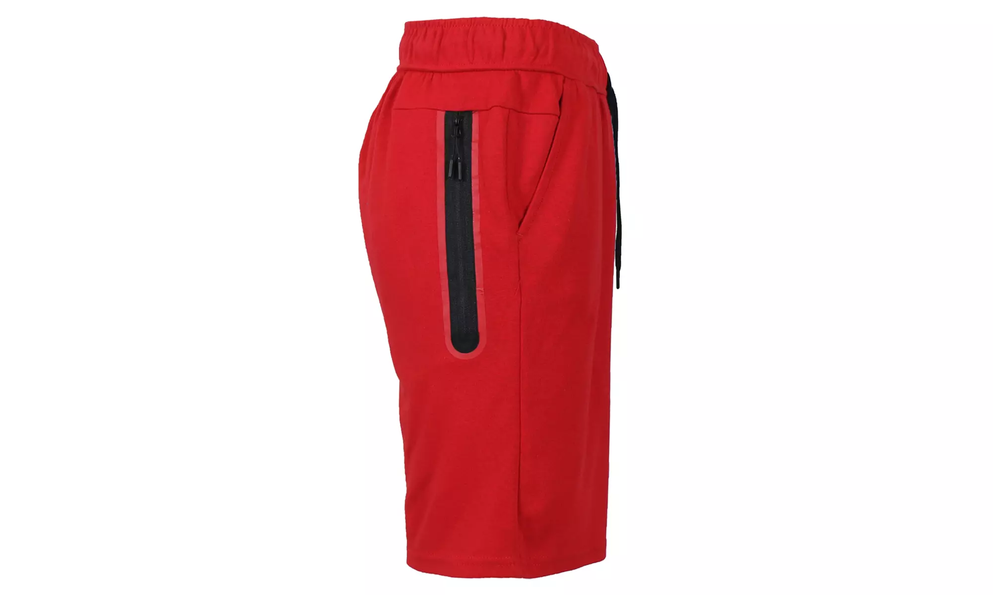 Men's Tech Fleece Jogger Lounge Sweat Shorts With Zipper Pockets (Sizes, S-2XL)