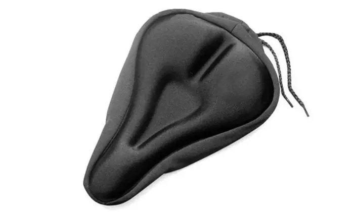 Bike Bicycle Cycle Extra Comfort Gel Pad Cushion Cover for Saddle Seat Comfy - Primary Image