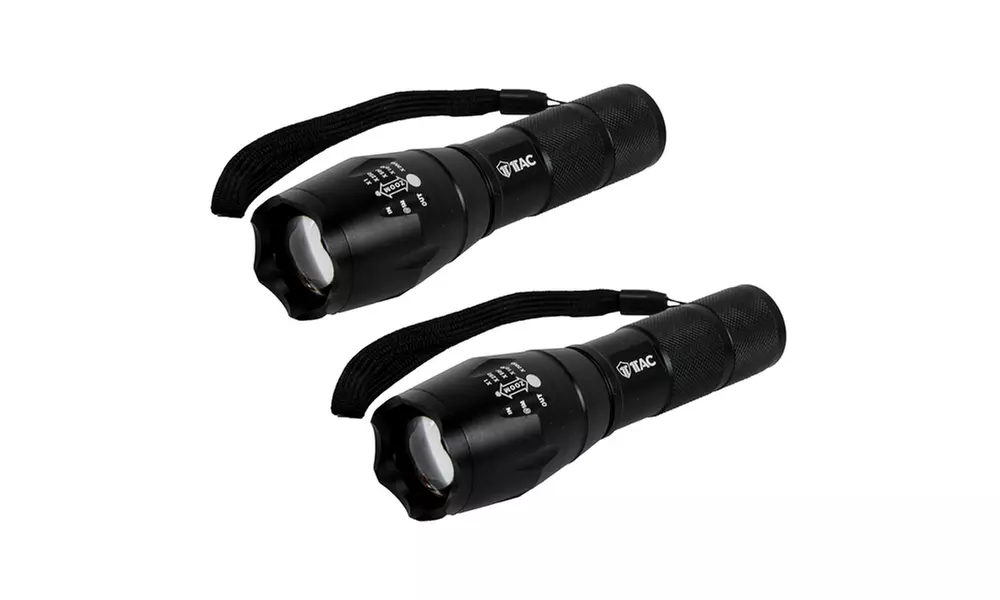 1TAC Tactical Flashlight TC1200 2-Pack - Primary Image