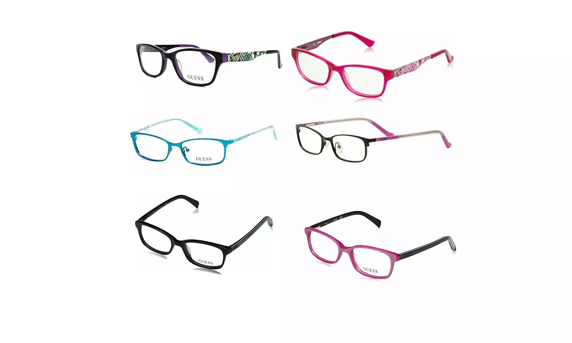 Guess Kids Rectangle Eyeglasses - Primary Image