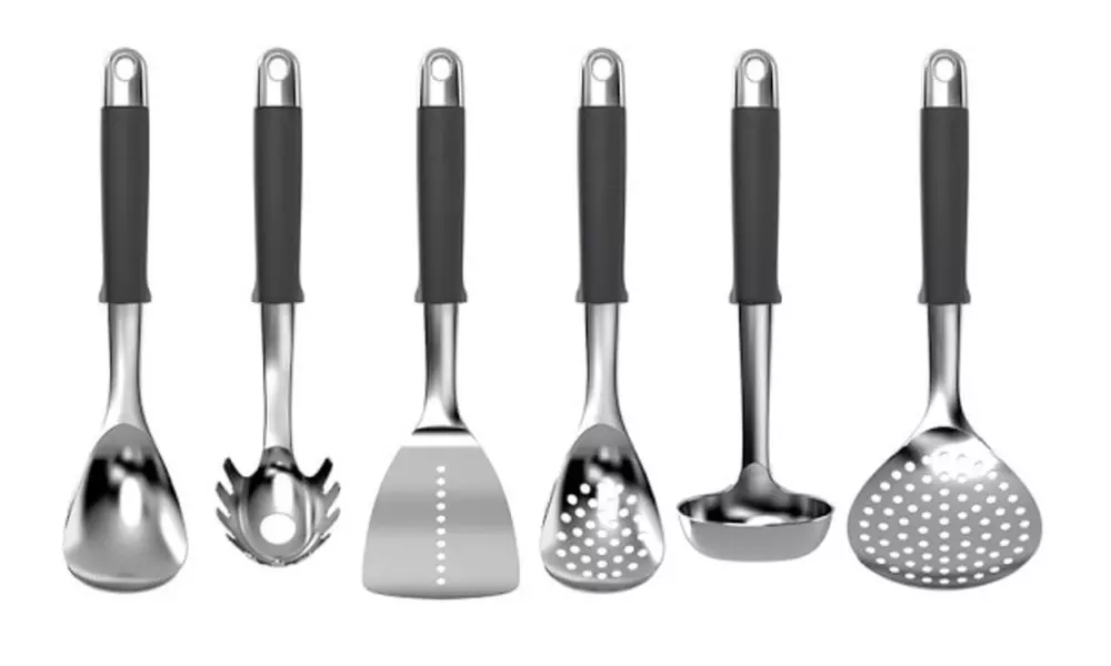 Joseph Joseph Elevate Stainless Steel Cooking Utensil with Integrated Tool Rest - Primary Image