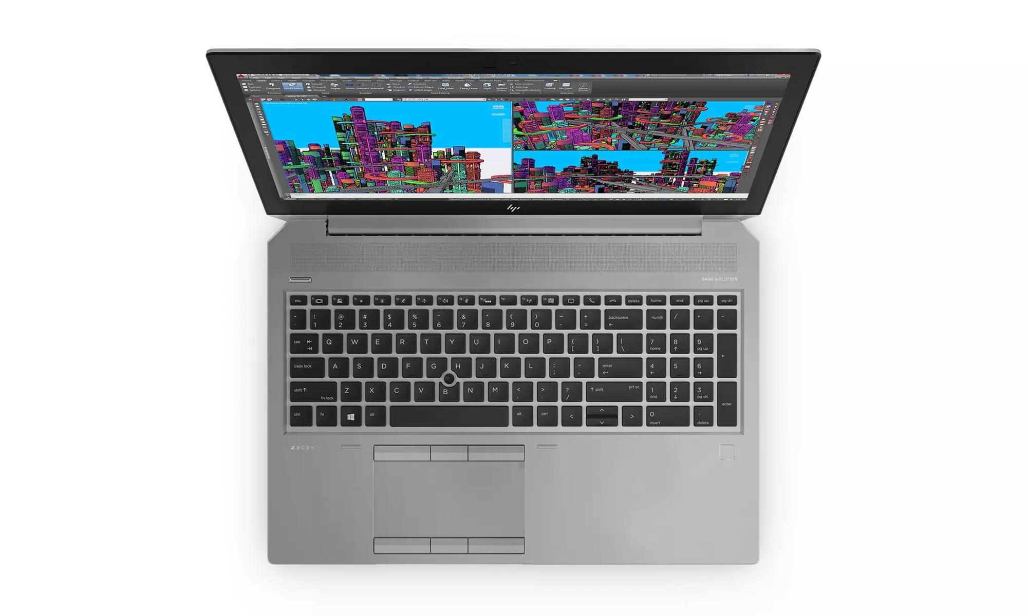 HP Zbook 15 G5 15.6" Laptop Intel i7 2.6GHz 32GB 256GB SSD W10 Pro - Refurbished