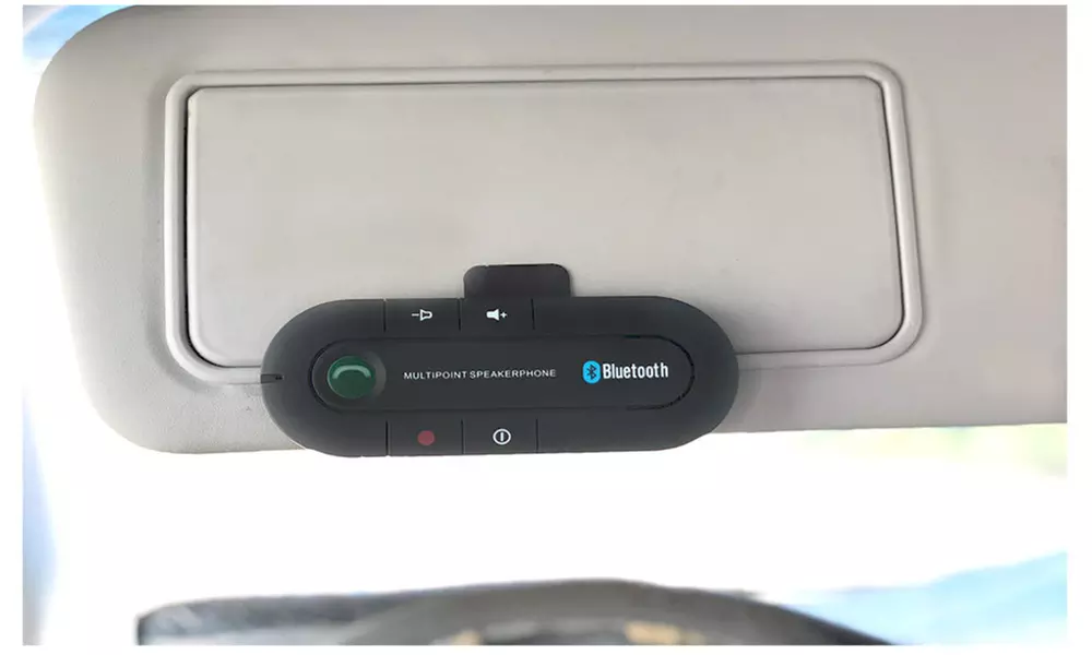 Car Visor Bluetooth Speaker Phone Kit - Primary Image