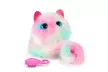 Pomsies Patches Plush Interactive Toys, White/Pink/Mint - Second Medium