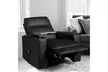 Costway Massage Recliner Chair Home Theater Seating w/Swivel Tray - Second Medium