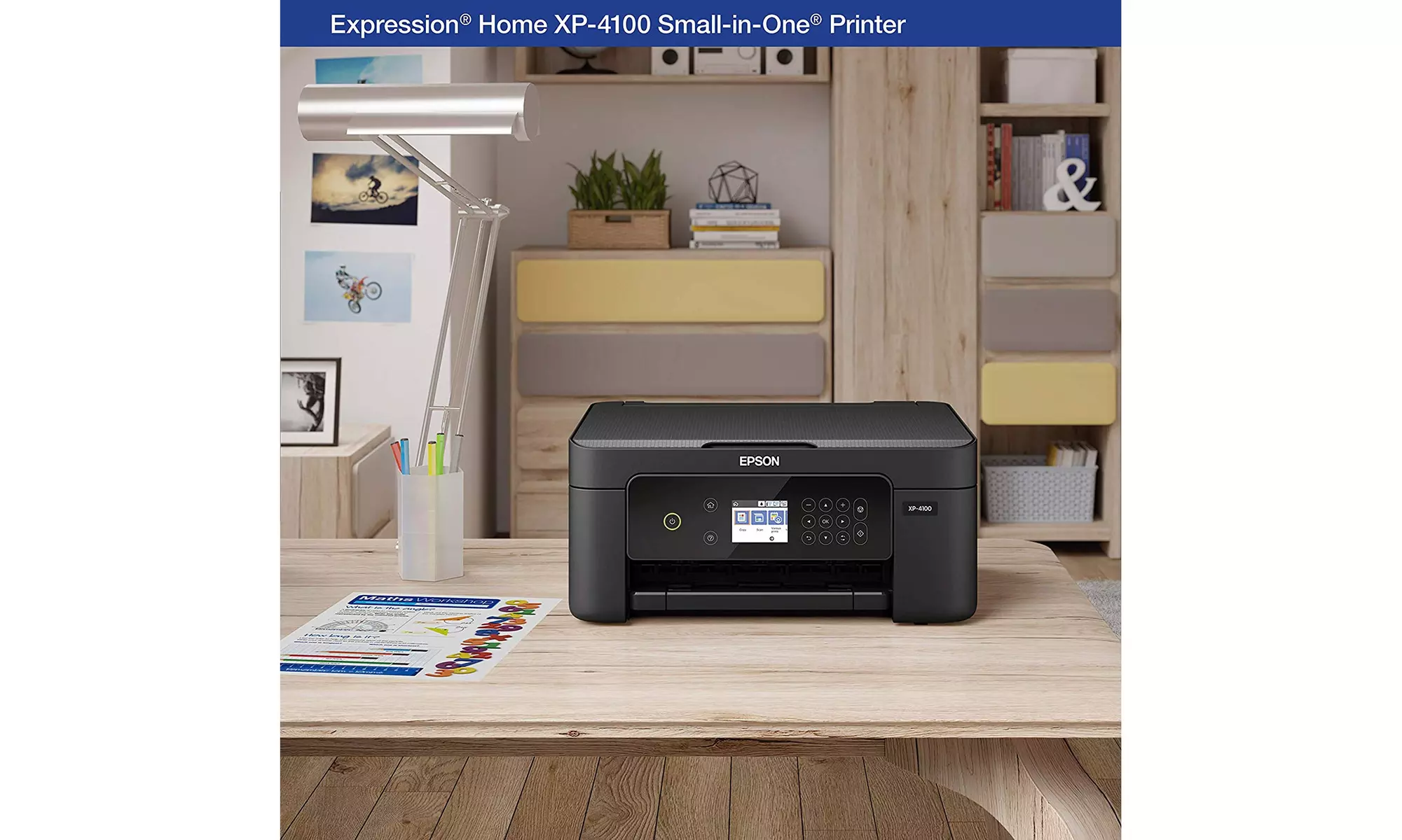 Epson Expression Home XP-4100 Wireless Color Printer with Scanner and Copier - Second Medium