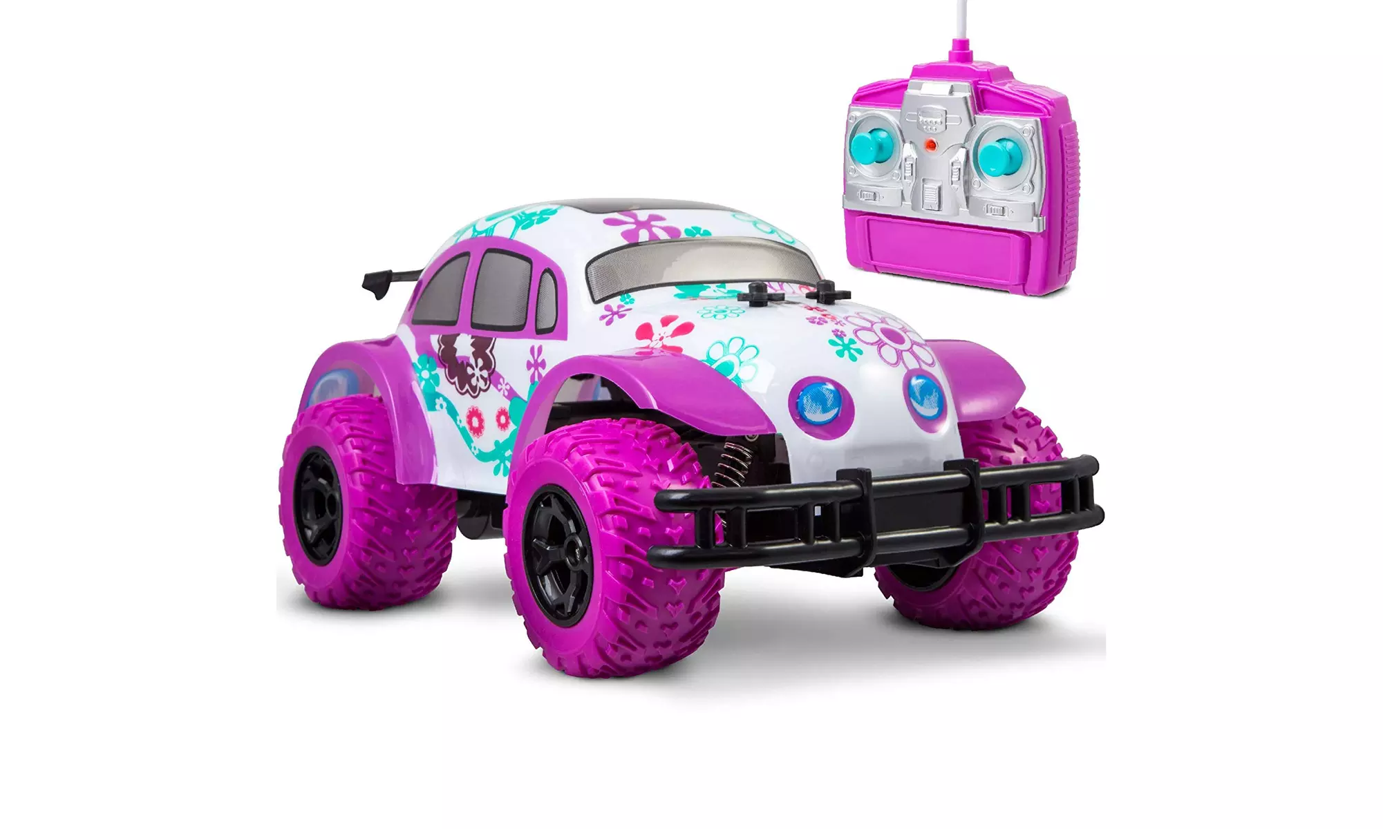 SHARPER IMAGE Pixie Cruiser Pink and Purple RC Remote Control Car Toy - Primary Image