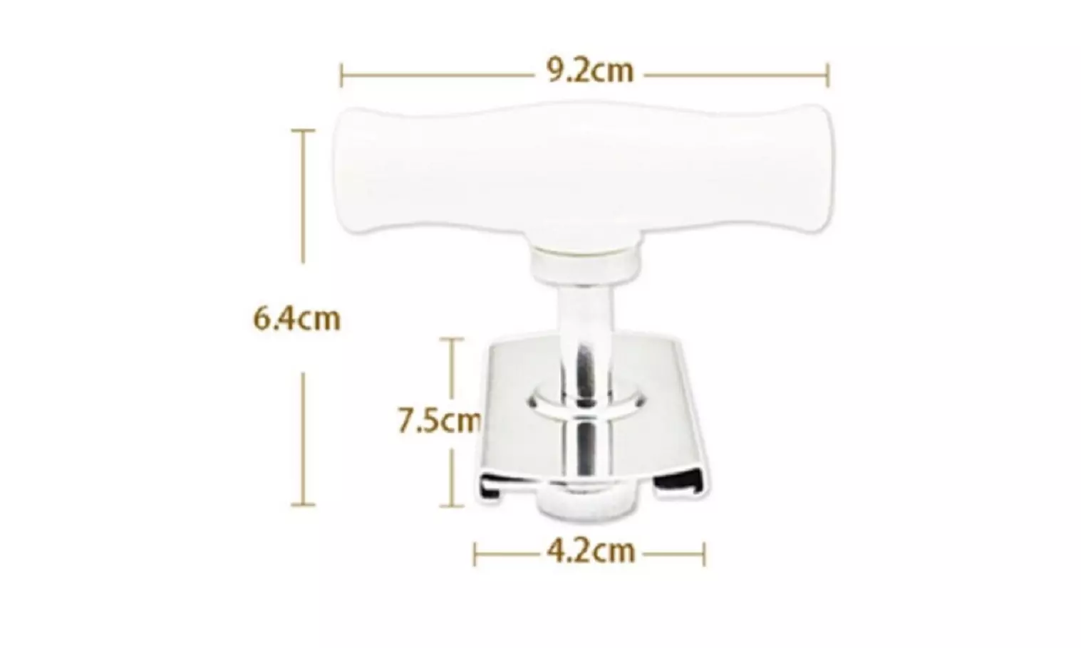 Easy-Grip Jar Opener Tool- Lid Opening for Weak Hand- Multipurpose Jar Wrench