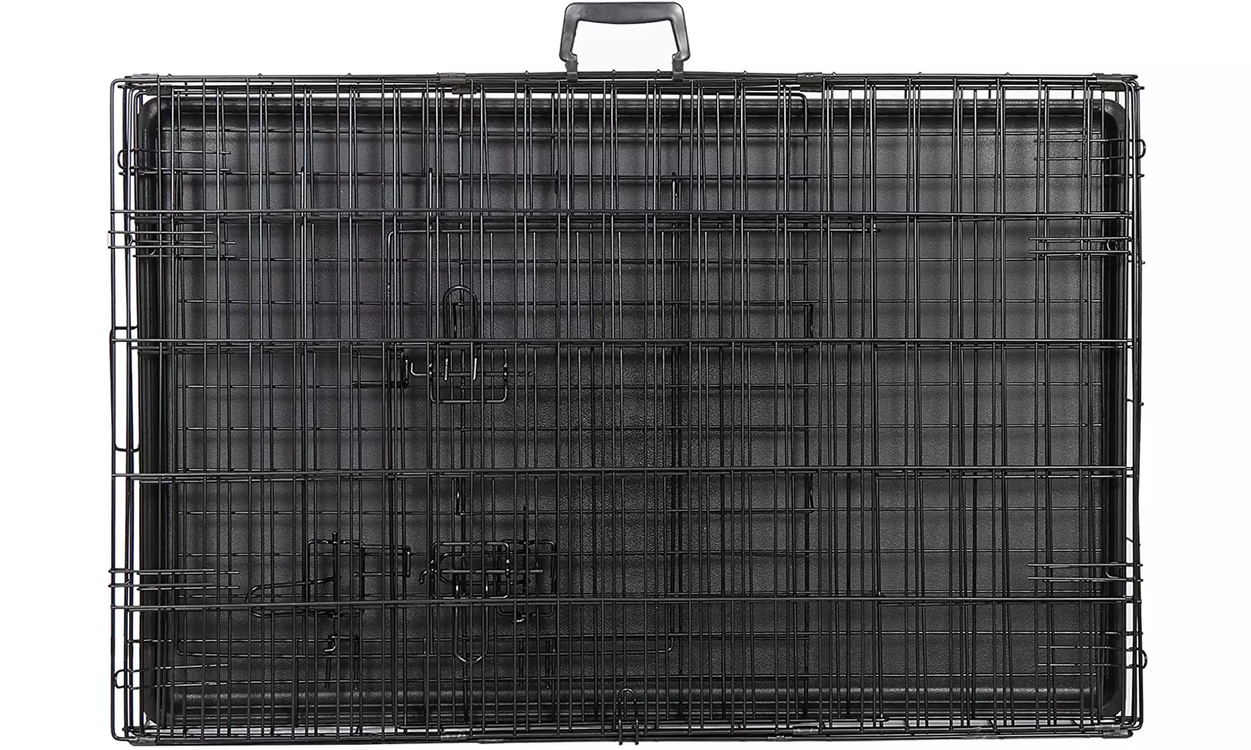 ZENY 36 inch Dog Crate Double Door Folding Metal Dog Crate - Second Medium