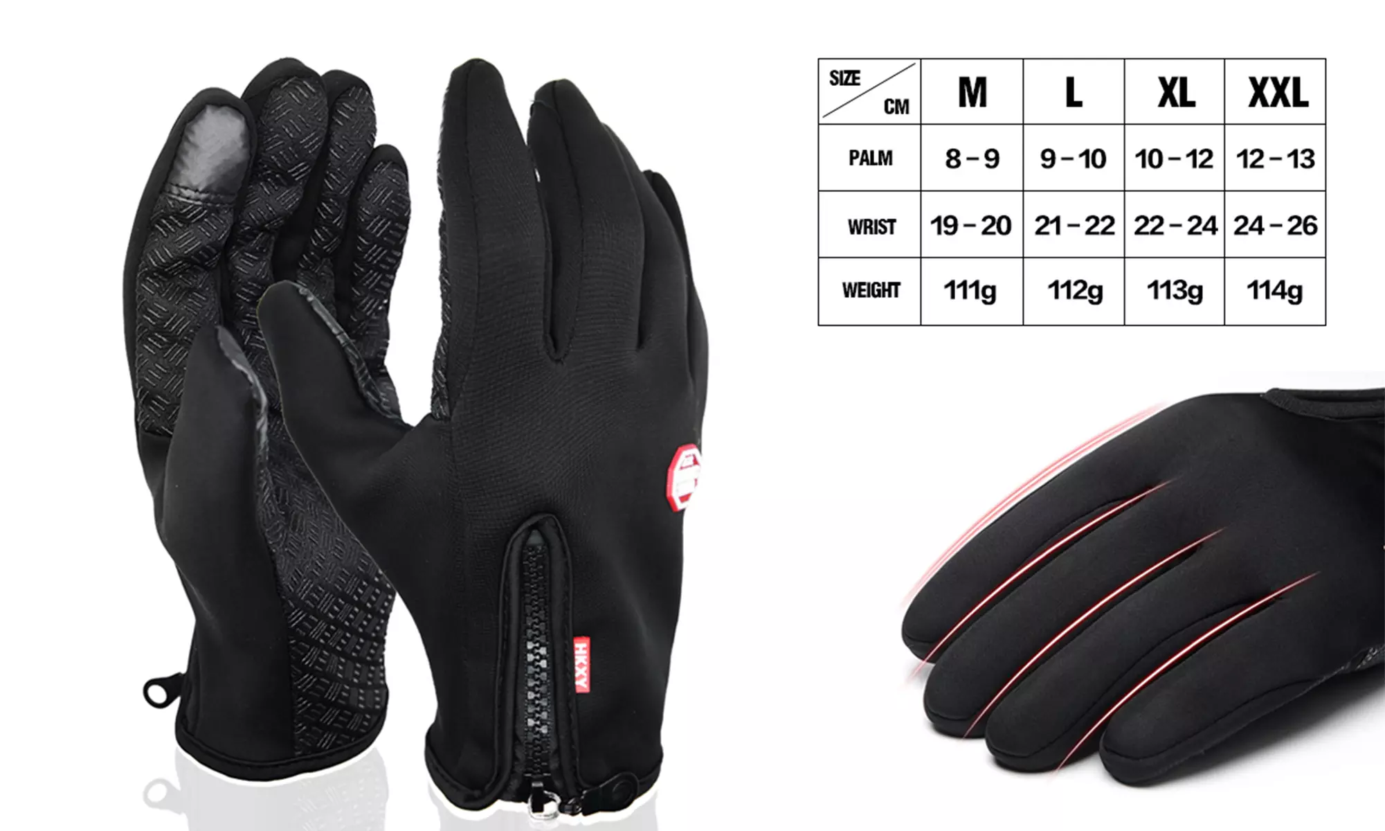 Winter Thermal Touch Screen Gloves for Men and Women