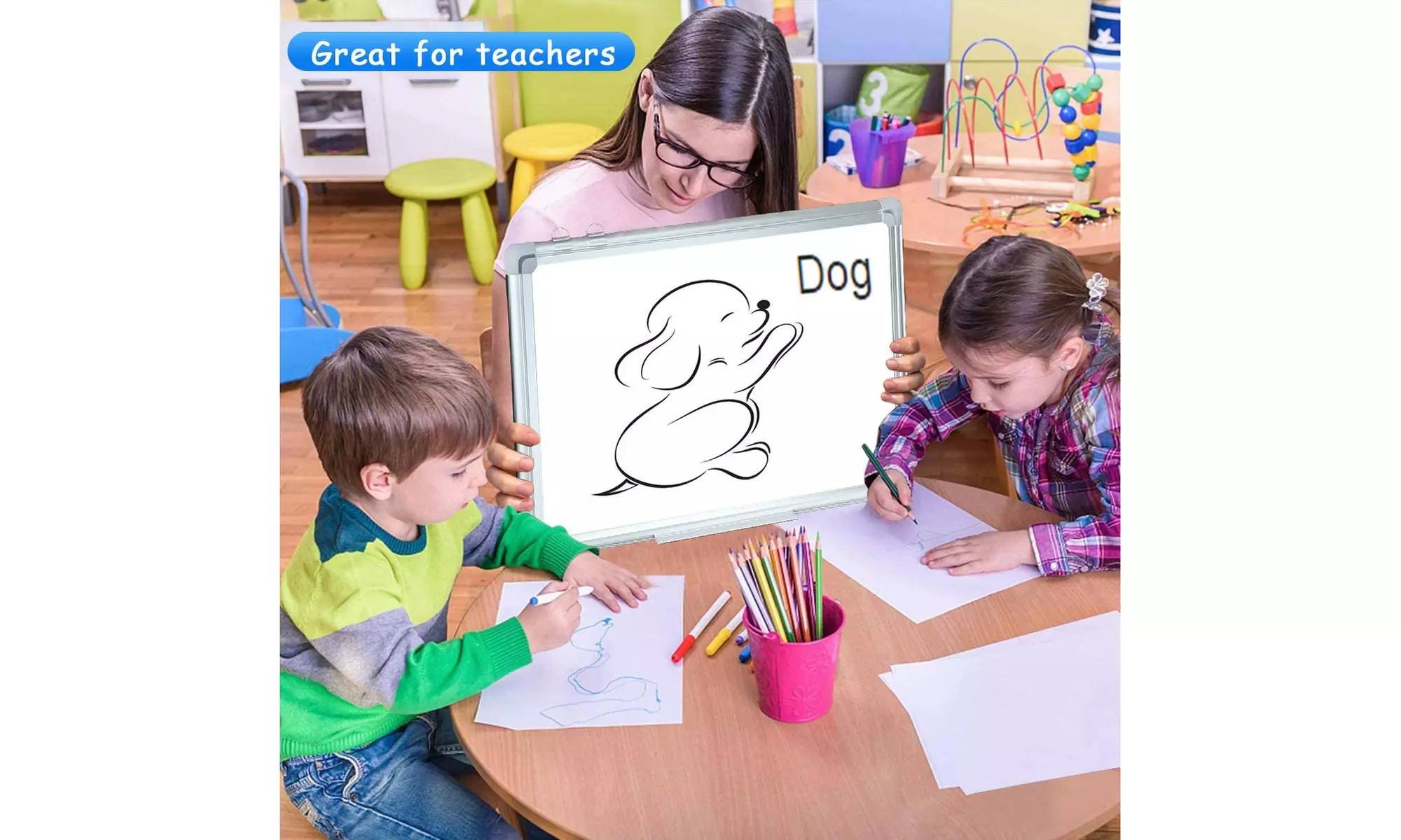 Magnetic White Board - Second Medium