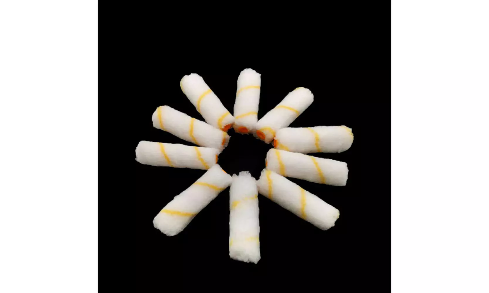 US 36-72 Pc Mini Paint Roller Covers, Painting Supplies Roller Paint Brush 4"
