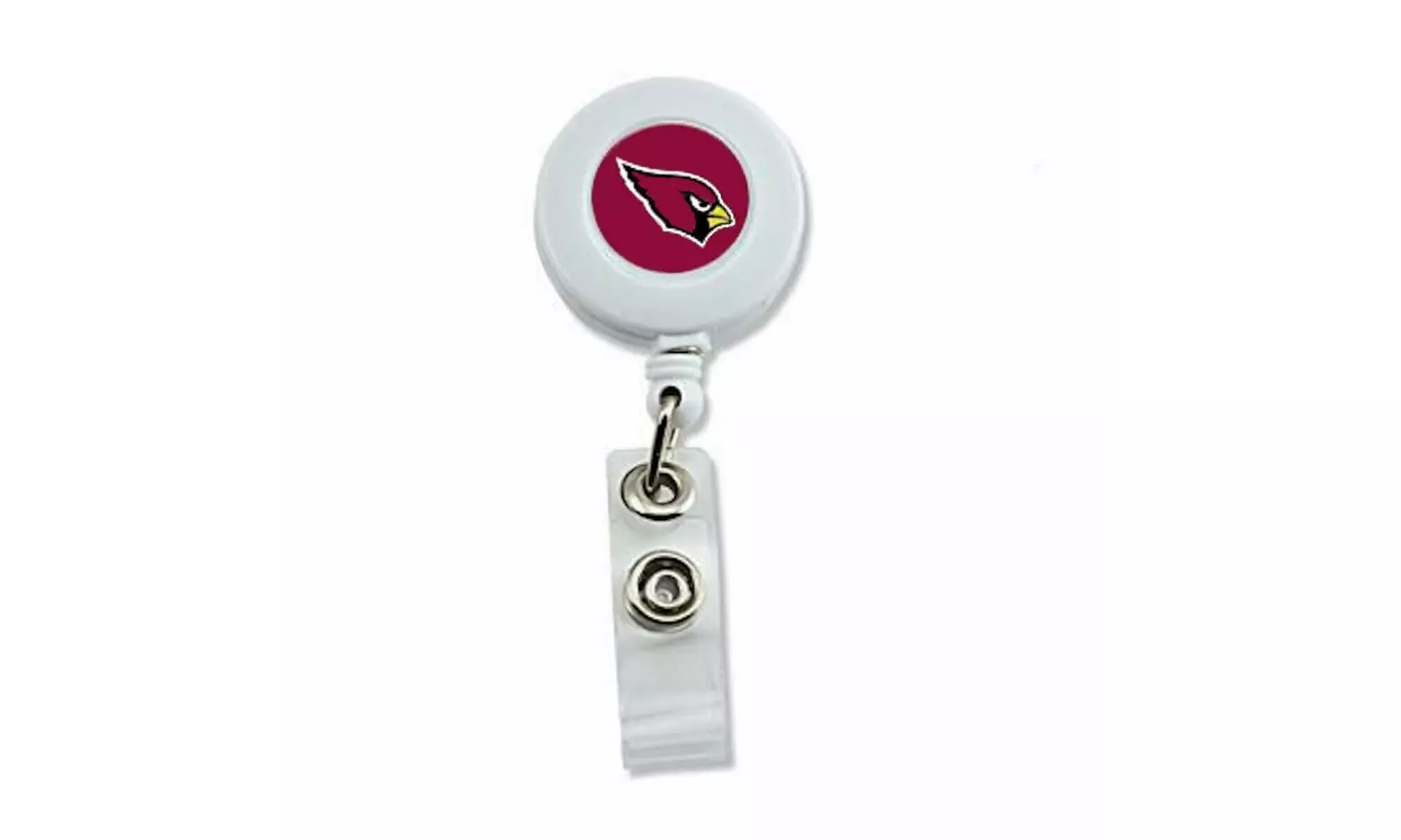 Sports Team Logo Retractable Badge Reel Id Ticket Clip NFL - Second Medium