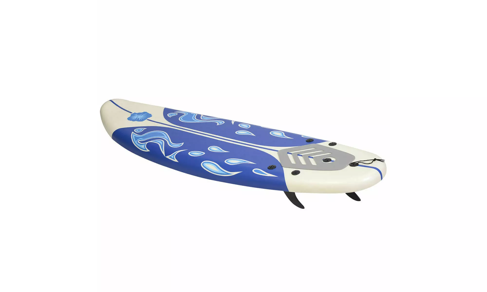 Goplus 6' Surfboard Surf Foamie Boards Surfing Beach Ocean Body Boarding White - Primary Image