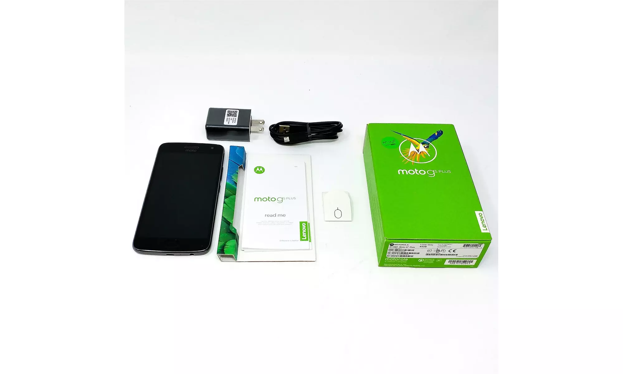 Motorola Moto G5 Plus XT1687 64GB 5.2" TFT IPS LCD 12MP Unlocked Phone - MINT - Primary Image