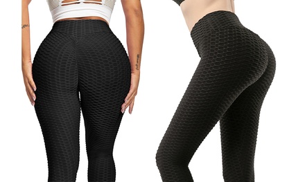 Up To 60% Off on Women's High Waist Yoga Pants... | Groupon Goods