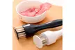 US 1-2 Pcs Professional Meat Tenderizer with Meat Sharp Stainless Steel Needle - Second Medium