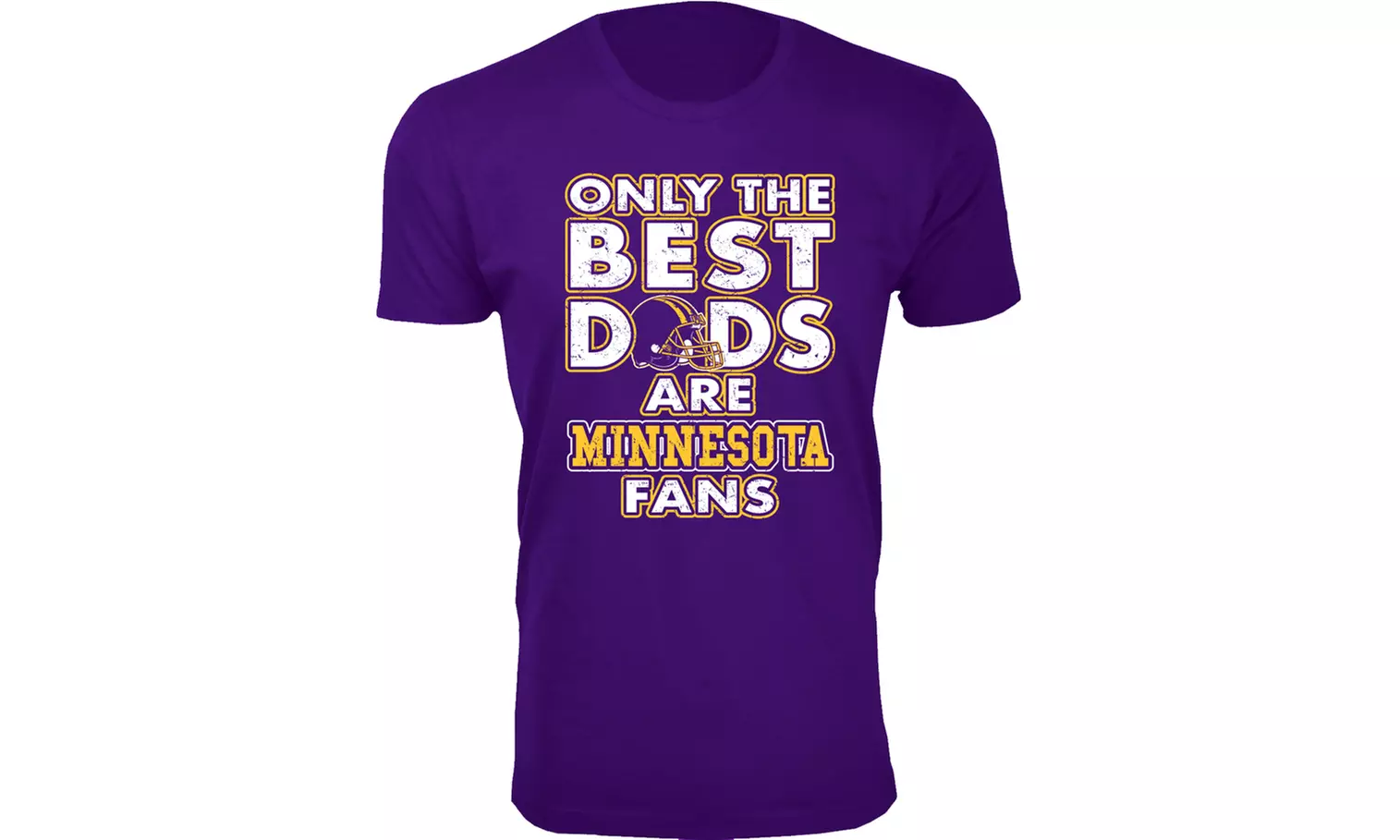 Men Only The Best Dads Football Fan T-Shirt (M-3XL)