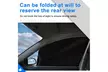 4X Magnetic Car Side Front Rear Window Sun Shade Cover Mesh Shield UV Protection - Image 4