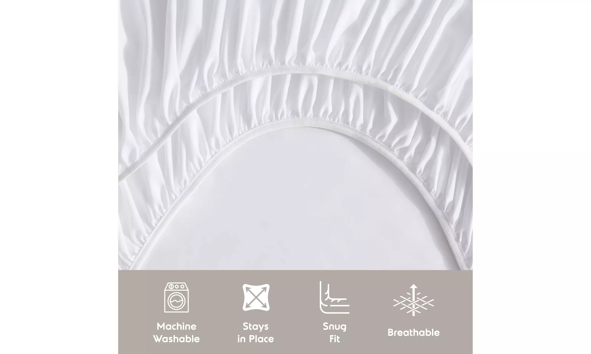 Nestl Split King Extra Soft Microfiber Deep Pocket Bed Sheet Set - 5 Piece