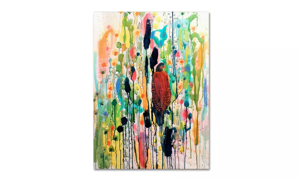 Sylvie Demers 'Le Coeur Boheme Gran' Canvas Art - Primary Image