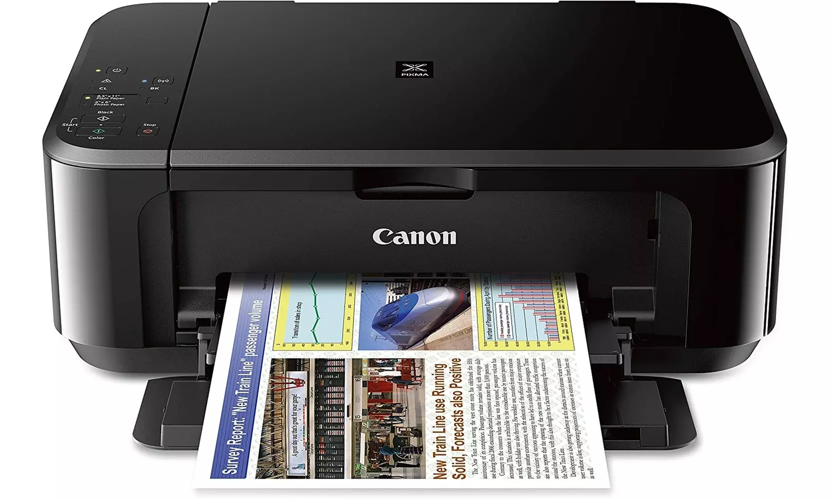 Canon PIXMA MG3620 Wireless All-In-One Color Inkjet Printer Black - Renewed - Primary Image