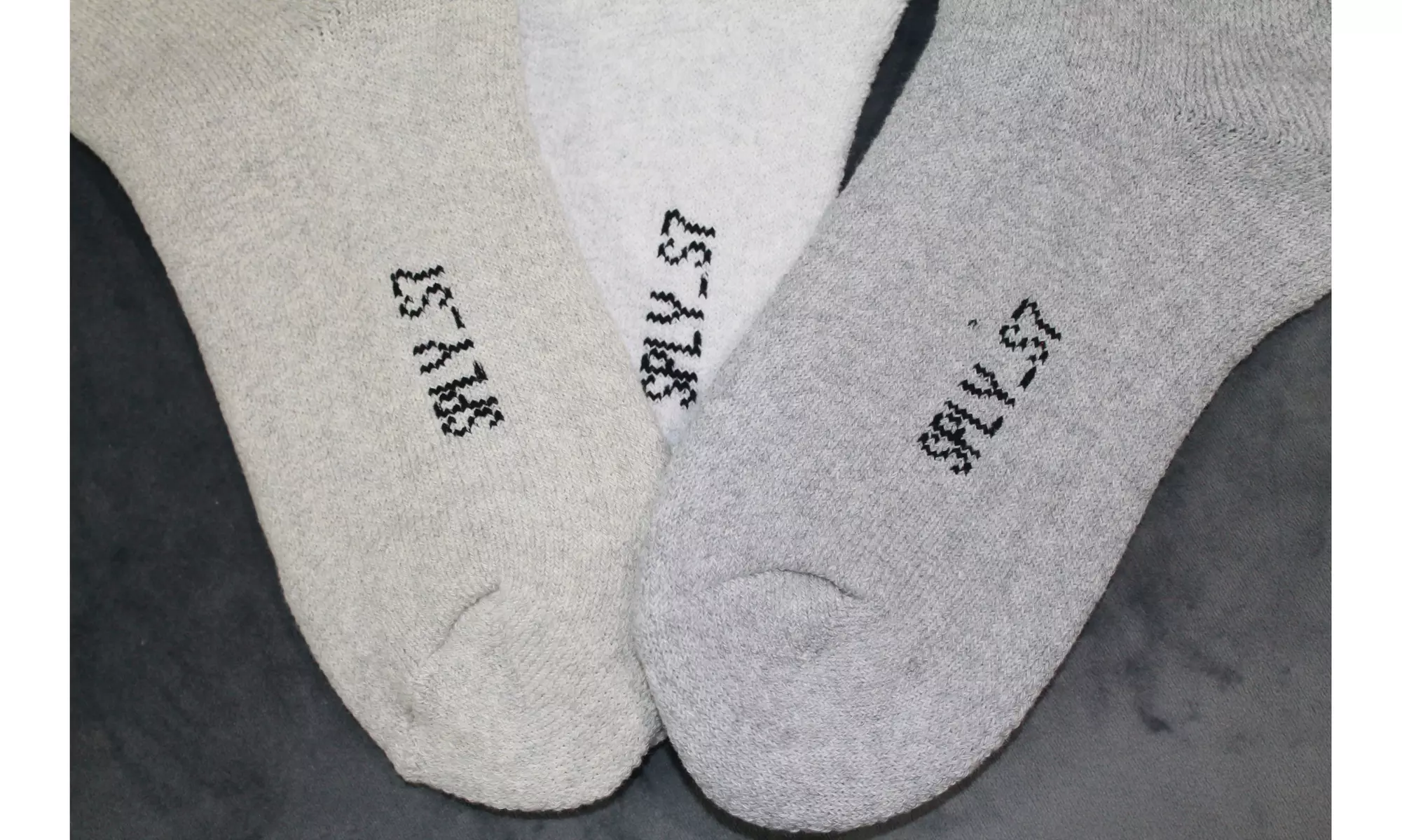 Yeezy Bouclette Socks (3 Pack) Color Two - Second Medium
