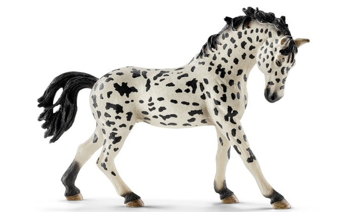 black schleich horses