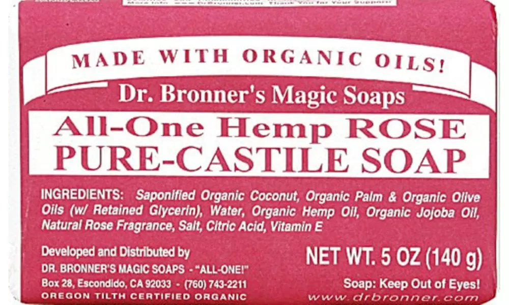 Dr. Bronner's All-One Castile Bar Soap - Primary Image