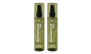 Magnesium Oil Spray, Supplement 4 fl oz (Pack of 2) - Natural Solution 