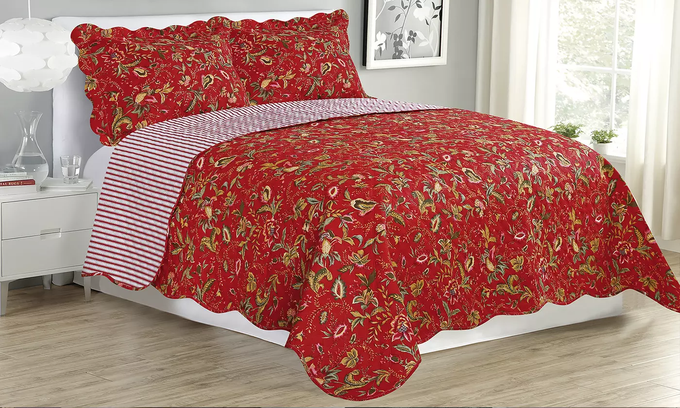Glory Home Designs - 3 Piece Assorted Premium Quilt Sets - Primary Image