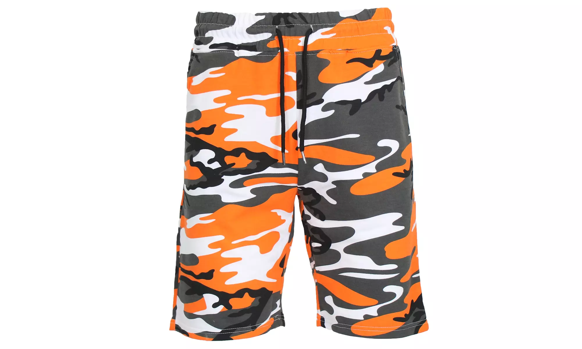 Men's Camo Printed French Terry Shorts (Sizes, S-2XL) - Second Medium