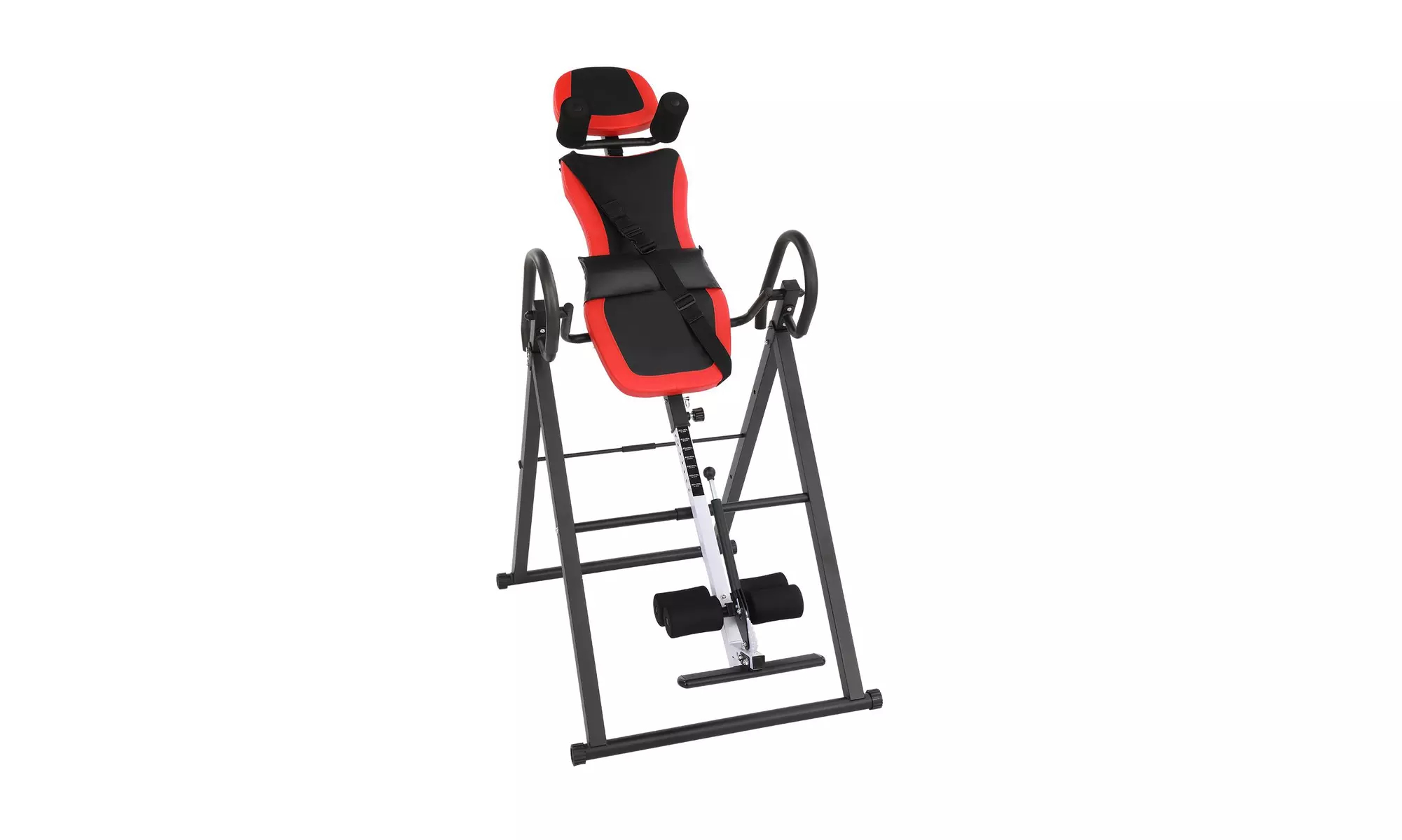 Inversion Table, Back Stretcher Machine, 330 lbs Capacity, Black/Red - Second Medium