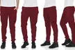 TKO Men's Fleece Jogger Sweatpants with Motto Detail. Multiple Styles Available. - Second Medium