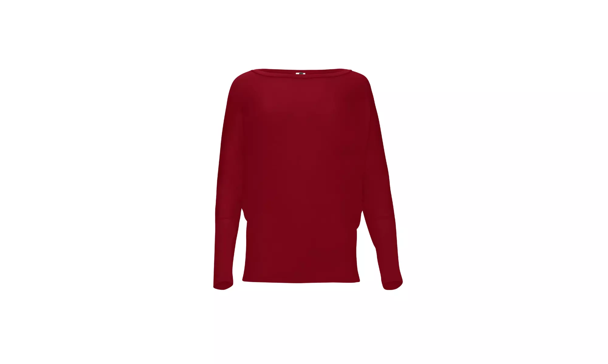 Women's Casual Solid Jersey Knit Dolman Tunic Top
