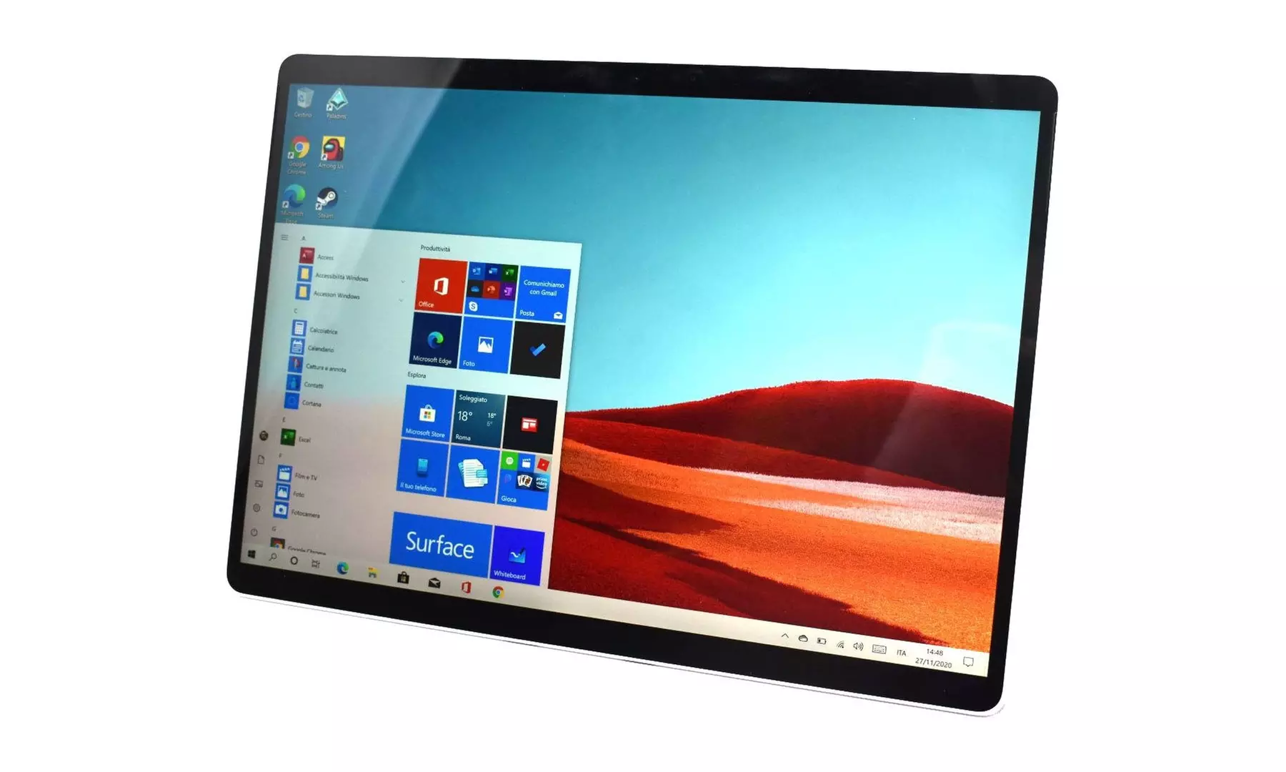 Microsoft Surface Pro X - 13" Microsoft SQ2 Wifi/4G Windows 10 (Grade A Refurb) - Primary Image