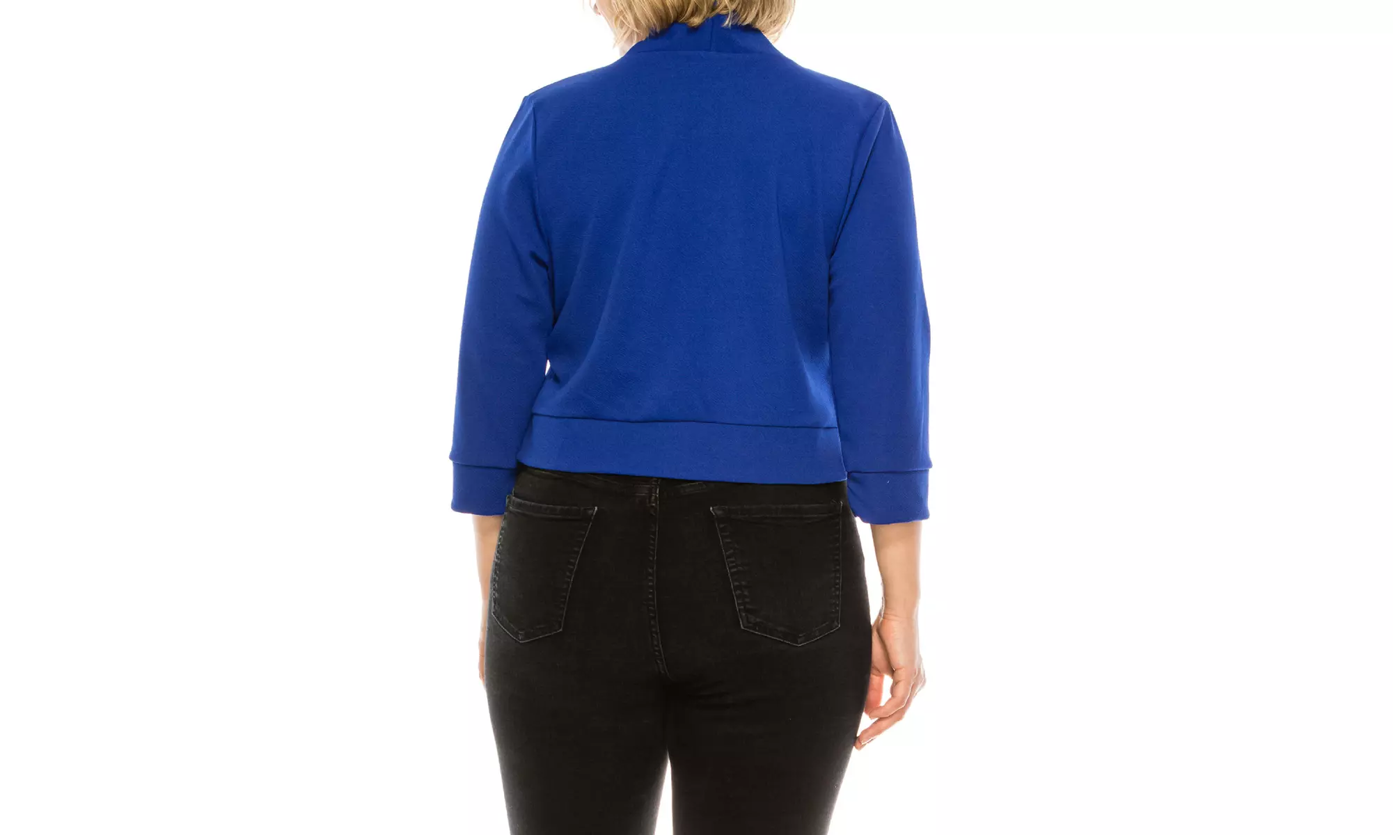 Women's Casual Plus Size Blazer Jacket