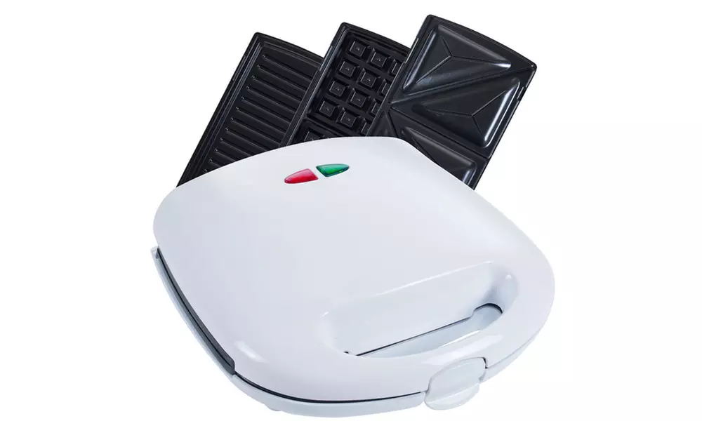 3-in-1 Panini Press (Nonstick Grill, Waffle Maker and Gourmet Sandwich Maker) - Primary Image