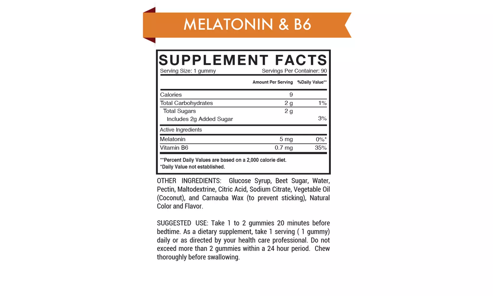 Got Gummys 60 Count Melatonin B6 Vitamin, Helps Sleep Support - Raspberry Flavor - Second Medium