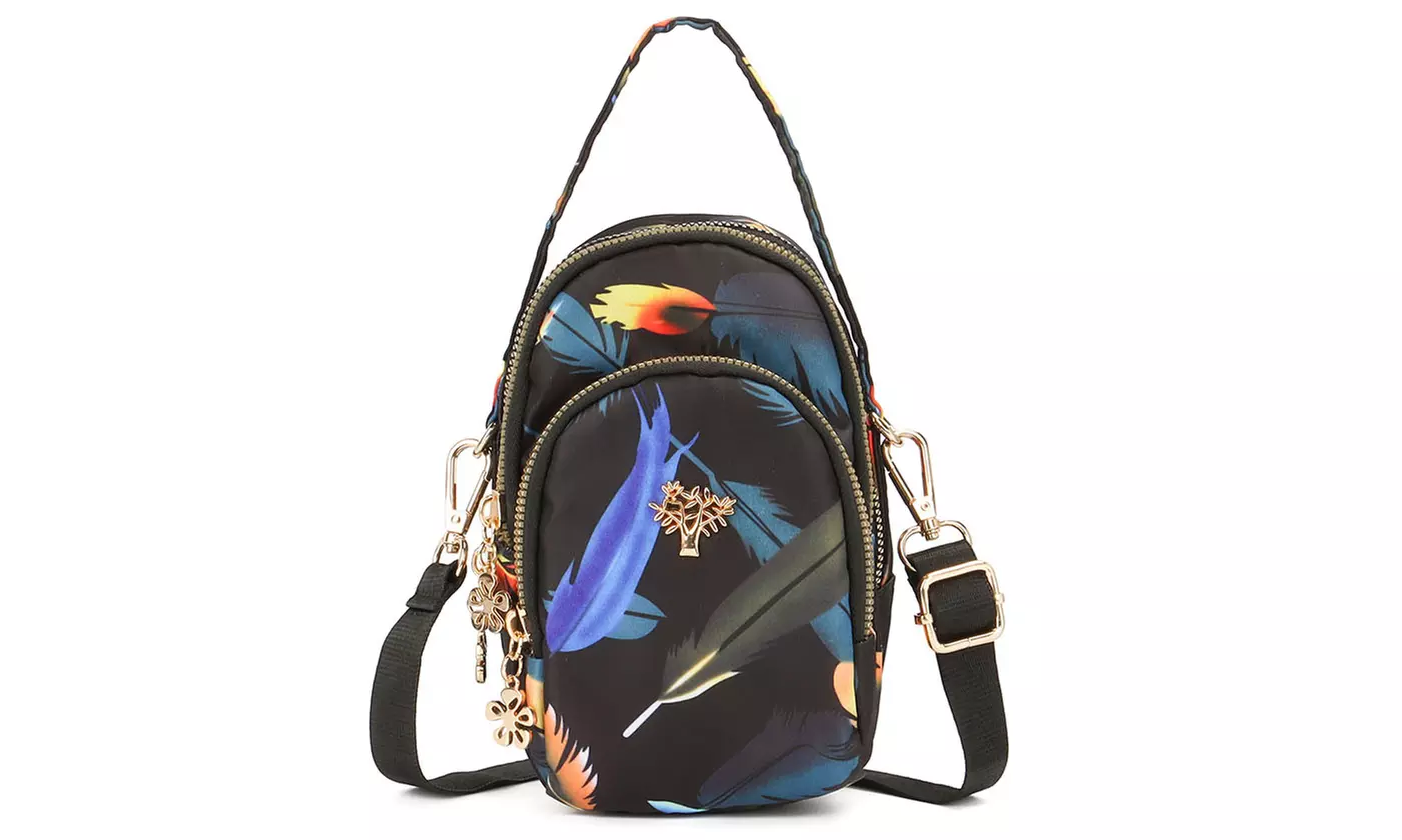 Women Small Cell Phone Purse Wallet Handbag Case Shoulder Bag Cross-body Pouch