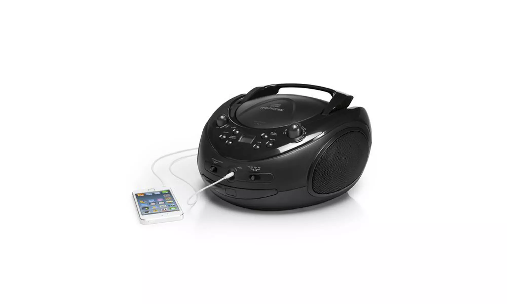 Memorex Portable CD Boombox with AM FM Radio - Second Medium